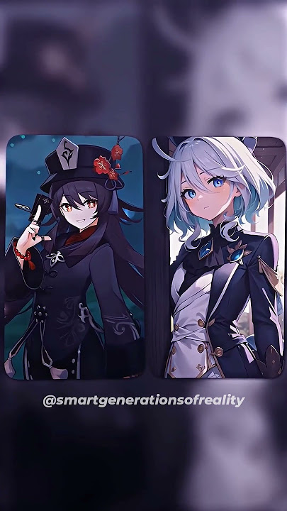 Dua-Duanya Sama-Sama Ku Suka😍 #genshinimpact #hutao #furina  #mihoyo #genshinimpactmeme #shorts