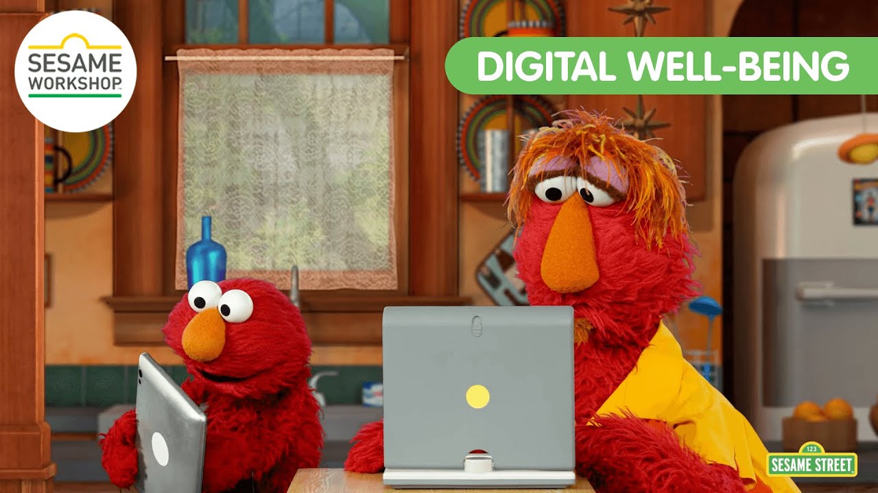 Elmo Makes Choices About Technology | Digital Well-being