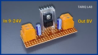 How To Make 12V to 8V Converter by TARIQ LAB 902 views 1 month ago 2 minutes, 26 seconds