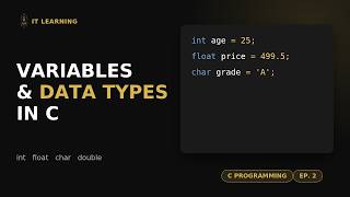 What a variable is and how it works How to declare and initialize a variable in C