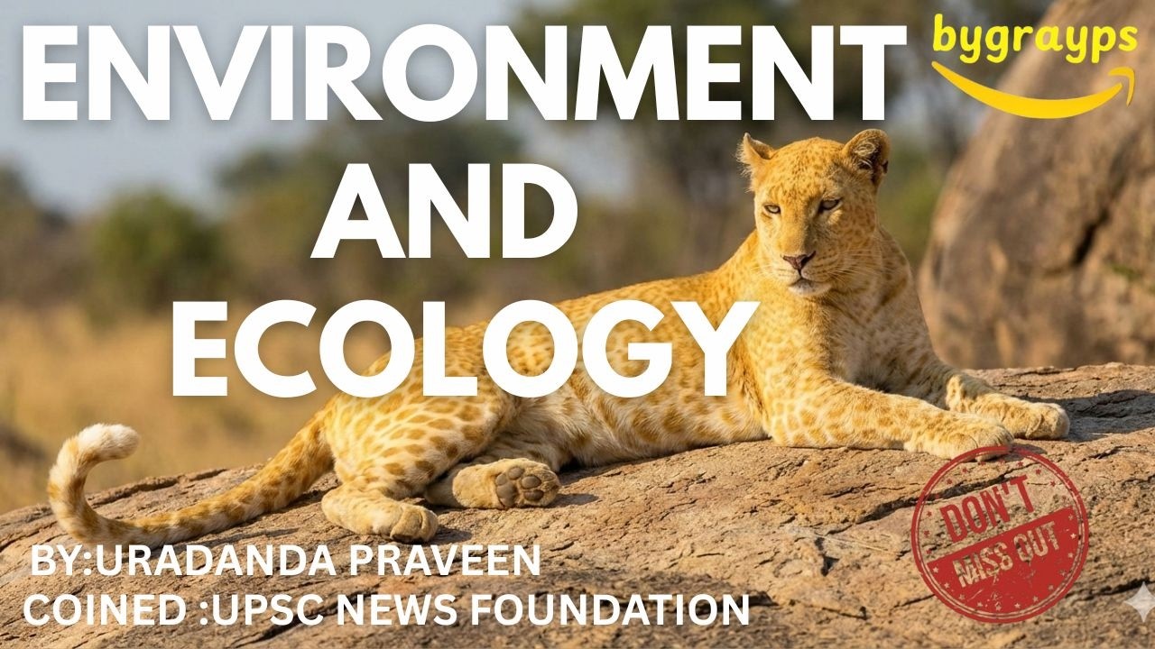 Environment & Ecology Monthly Revision – January 2026 UPSC