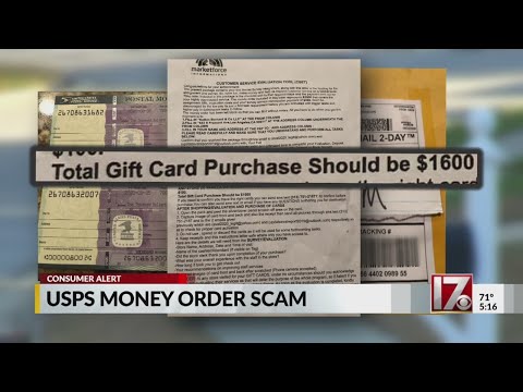 New scam uses fake US Postal Service money orders, gets victims to buy gift cards as ‘mystery shoppe