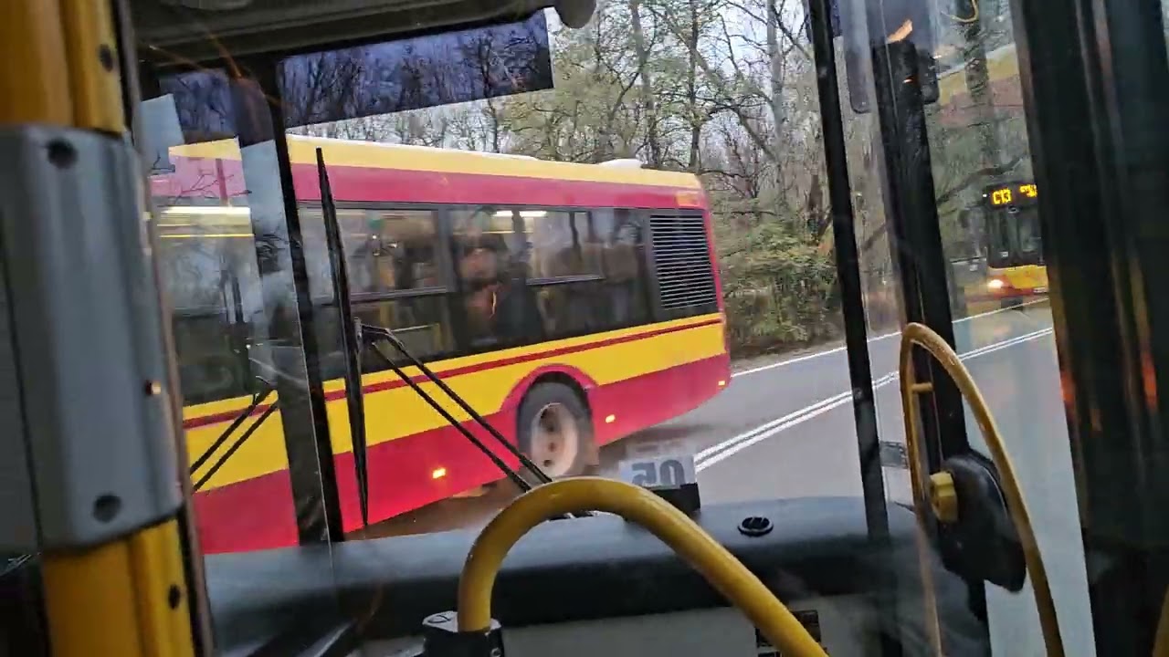 Warszawa linia C40 kier. Metro Młociny MAN Lion'sCityA23 NG363 
