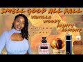 Fall Perfume Starter Pack 2021| Favorite Fragrances for Fall