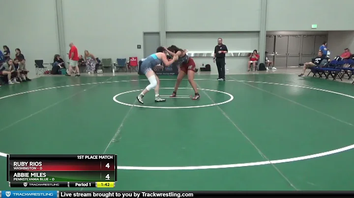 164 Lbs Placement Matches (8 Team) - Ruby Rios, Wa...