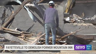 Formerly well-known hotel in Fayetteville soon to be demolished