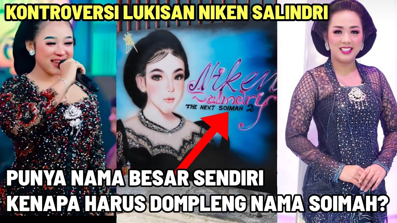 ADA APA NIH RAME? LUKISAN NIKEN SALINDRI? PUNYA NAMA BESAR SENDIRI KENAPA PAKAI NAMA ARTIS SOIMAH?