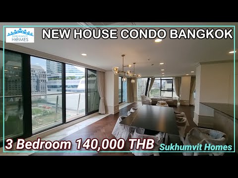 Bangkok - Unique Renovated Penthouse Apartment for rent - New House Condo