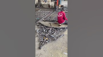 Xưởng sản xuất cửa cổng rào sắt nghệ thuật cần thơ #congraodepvlog