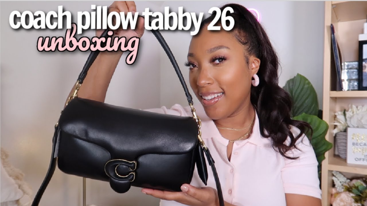 COACH Pillow Tabby 26 Unboxing  Trendy or worth it?? 