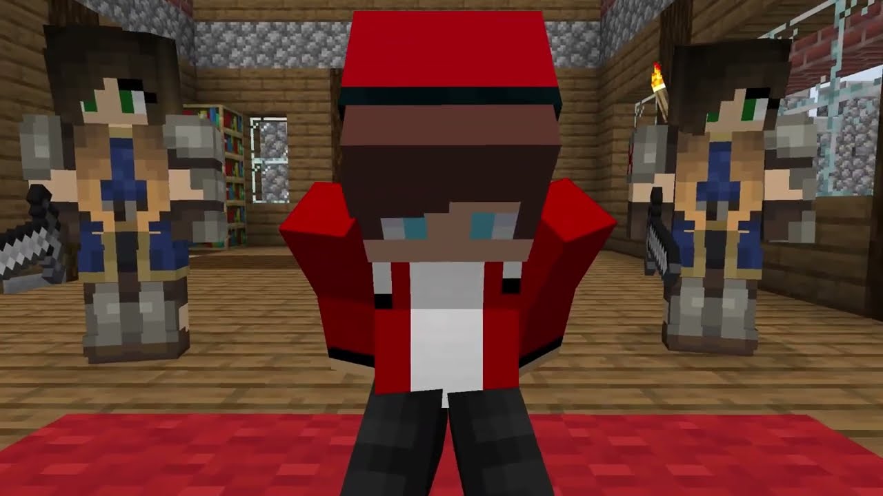 JJ Lost on the ISLAND of GIRL ! JJ Girl and Blaze Girl and Mikey Girl  - in Minecraft (Maizen)