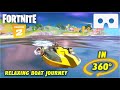 Relaxing Boat Journey in 360° - From Salty Springs to Craggy Cliffs in VR 360