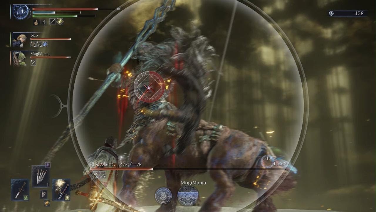 【学者】雷撃斬で大技阻止！深度3 通常フルゴール