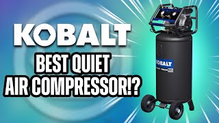 Kobalt 26 Gallon Air Compressor Review & Fill Up