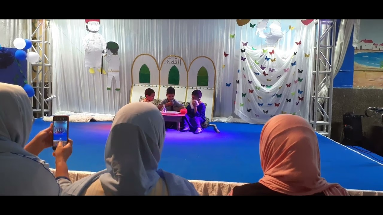 مسرحية عقوق الوالدين شيء يبكي القلب ابطالها براعم ربي يحفظم من كل شر