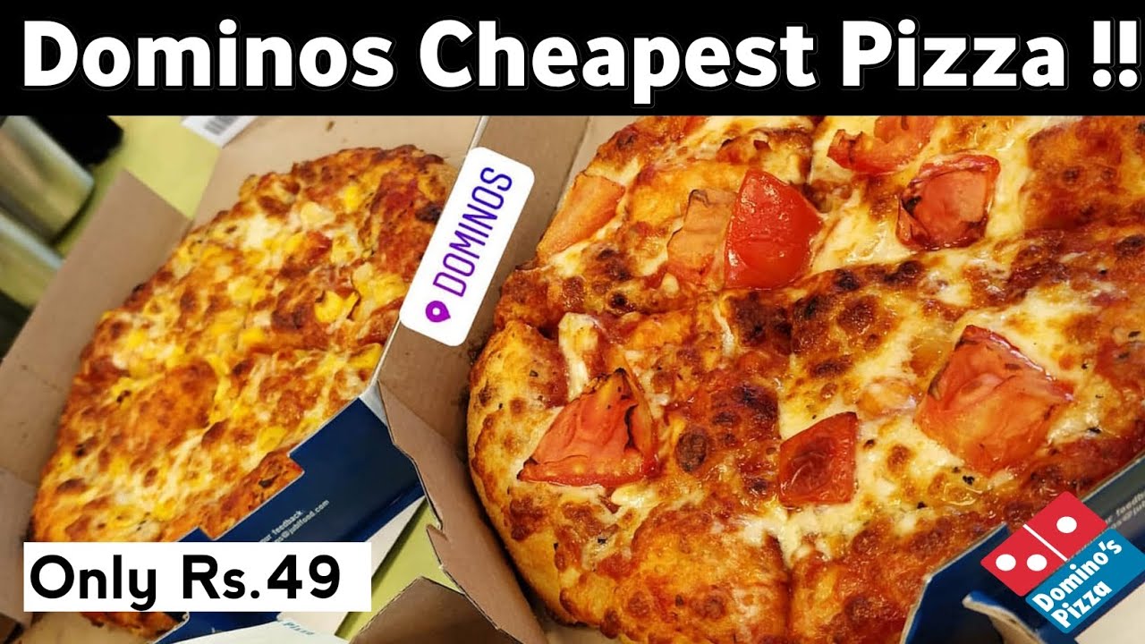 Dominos Cheapest Pizza Only For Rs 49 / Shiv Eatzz 🤩 YouTube