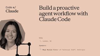 Famous Build a proactive agent workflow with Claude Code Wealth