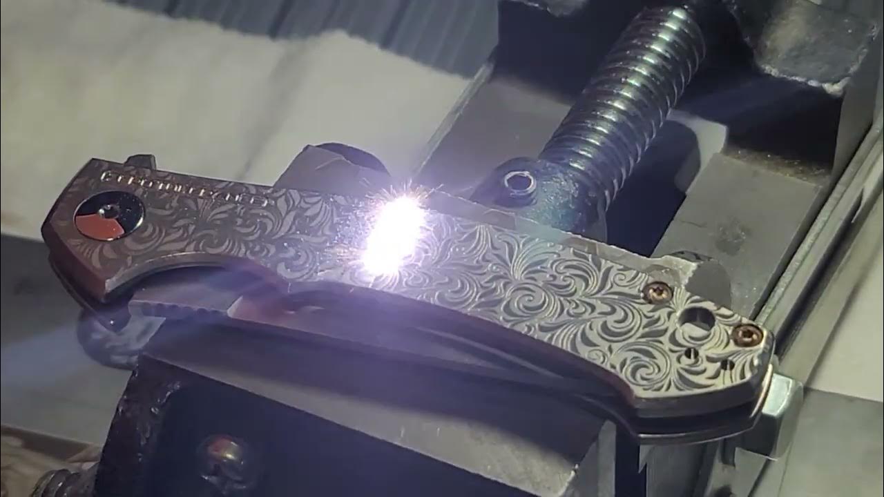 lasers engraving machines for the knife & cutlery industry. YouTube