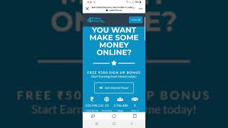 How to create a account Rupee 4 click & Earn money online Daily 6$ screenshot 4