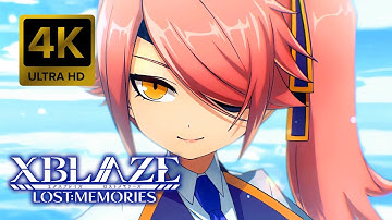 XBlaze Lost: Memories Opening [4K 60FPS Remastered]