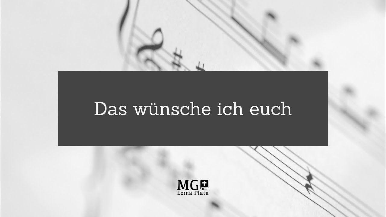 Das wünsche ich euch - YouTube