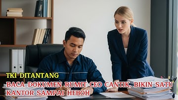 TKI DITANTANG BACA DOKUMEN RUMIT CEO CANTIK, BIKIN SATU KANTOR SAMPAI HEBOH