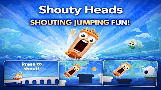 Shouty Heads Gameplay 😂🎤 Crazy Rolling Heads &amp; Funny Challenges!