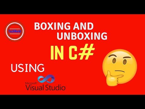 How to Display Boxing and Unboxing using C# in Visual Studio 2010 !