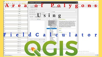 Area of Polygons in QGIS | How to Calculate Area of Polygons in QGIS | Area of Shapefiles