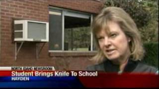 Student could face charges for bringing knife to school