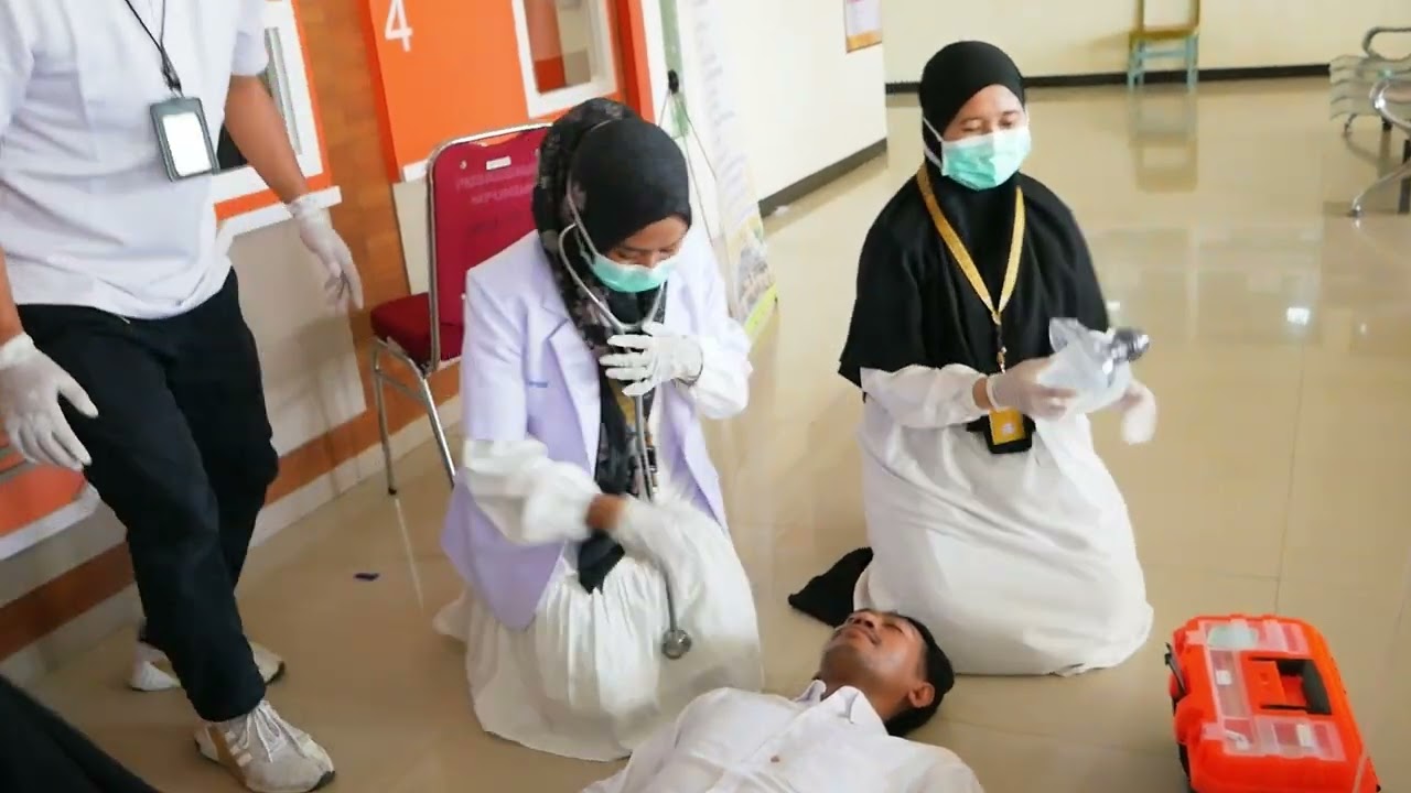 SIMULASI CODE BLUE PUSKESMAS MPUNDA