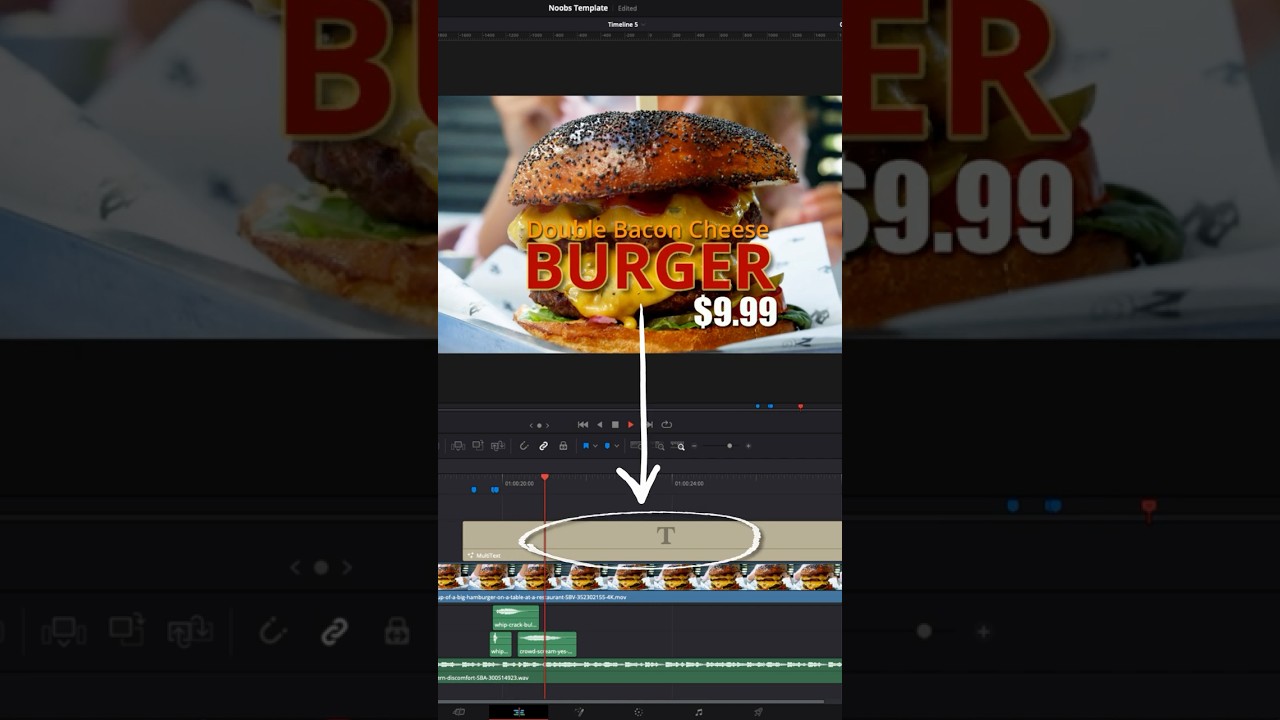 All-in-One Multi Text Feature - DaVinci Resolve