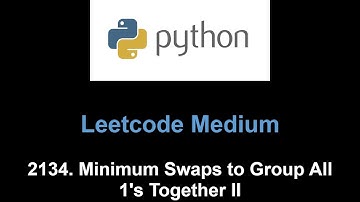 Leetcode 2134. Minimum Swaps to Group All 1