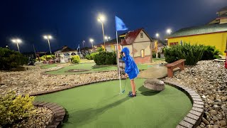 OBX Mini Golf in the Rain