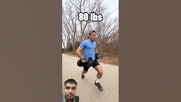 Sprinting with heavier and heavier weights