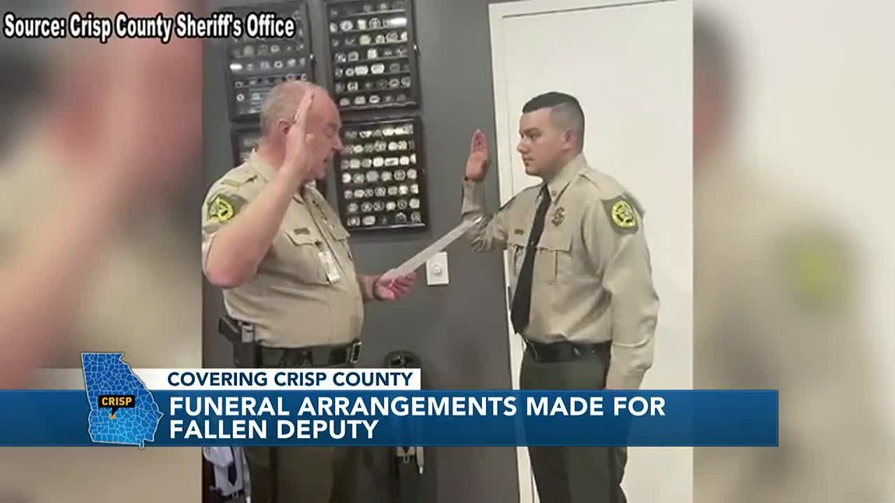 Funeral, visitation services announced for Crisp Co. deputy killed in ...