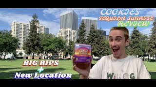TRYING COOKIES TEQUILA SUNRISE w/ WillOG + NEW LOCATION!