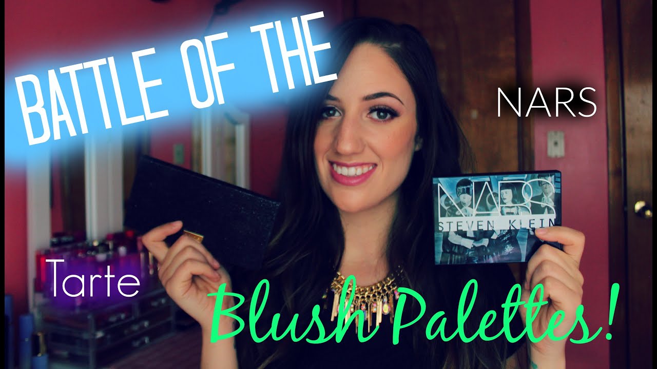 Tarte blush palette VS. Nars blush palette!