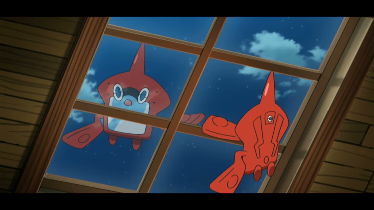 Rotom Dex practicing to be Laki