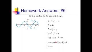 Modeling with Trigonometric Functions: Problem Set #1