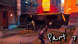 InFamous Second Son Walkthrough Gameplay Pt. 7 - The Mobile Command Center! (EXPERT/NO UPGRADES)