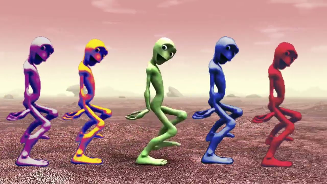 Green Alien Dance Mega Battle