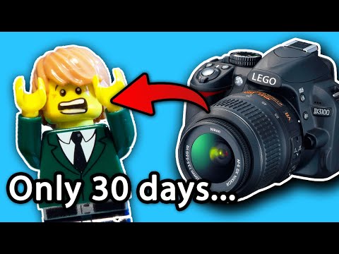 30 DAYS work to make this LEGO animation...