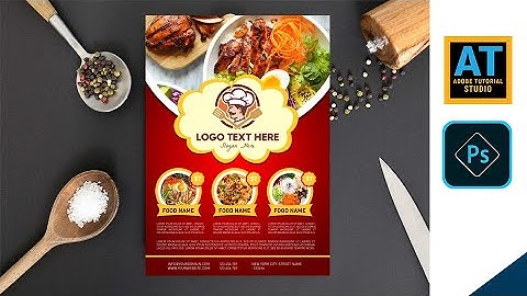 How to Design Perfect Restaurant Menu Card in Photoshop Tutorials