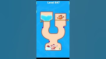 Pull the pin fish rescue mobile game #shorts #fishdom #fishrescue