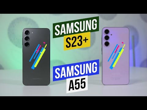 Видео: Samsung  S23 Plus - Samsung A55 Есть ли смысл переплачивать ?