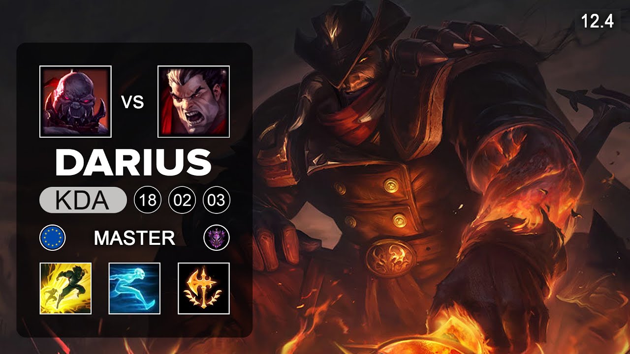 Darius Top vs Sion - EUW Master - Season 12 Patch 12.4
