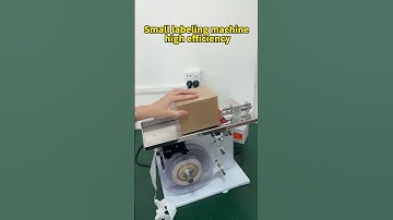 Small labeling machine, high efficiency.#labelingmachine #labeling #factory  #agent