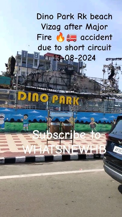 Dino Park Rk Beach Vizag After Fire Accident 13 Th August 2024 shorts dino-park-rk-beach-vizag-after-fire-accident-13-th-august-2024-shorts