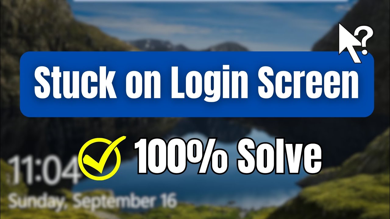 How to Fix Windows 10/11 Stuck on Screen YouTube